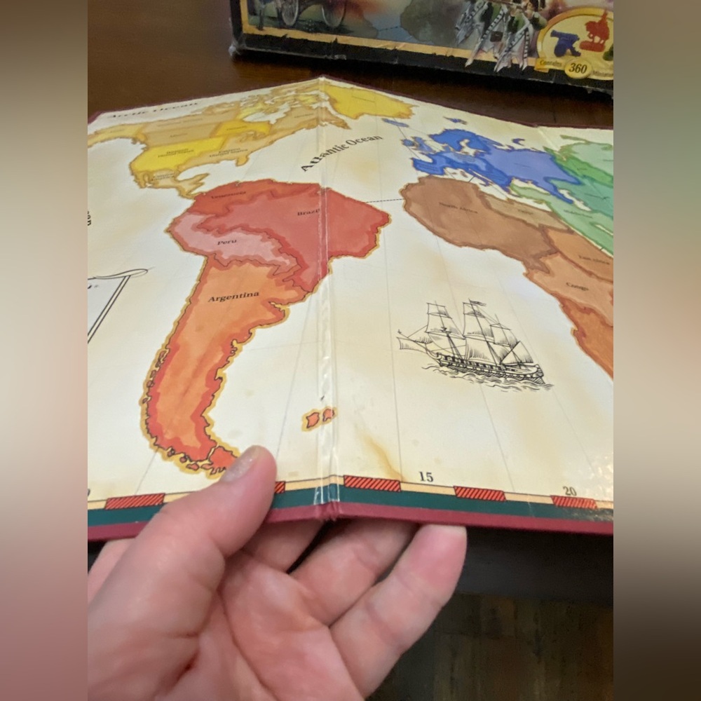 Vintage 1993 Risk The World Conquest Game Parker Brothers 2-6 Players Tonka Corp - Picture 8 of 14